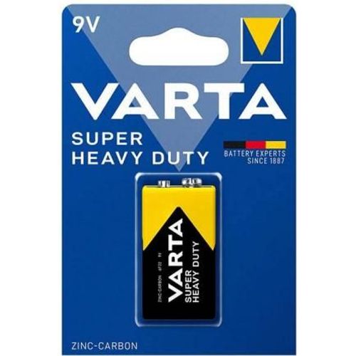 VARTA Batterie 9 Volts Super Heavy Duty Zinc-Carbon - 3